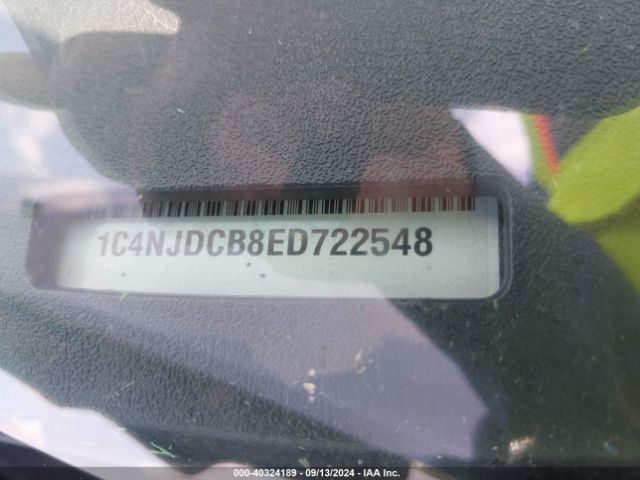 1C4NJDCB8ED722548 Jeep Compass Limited