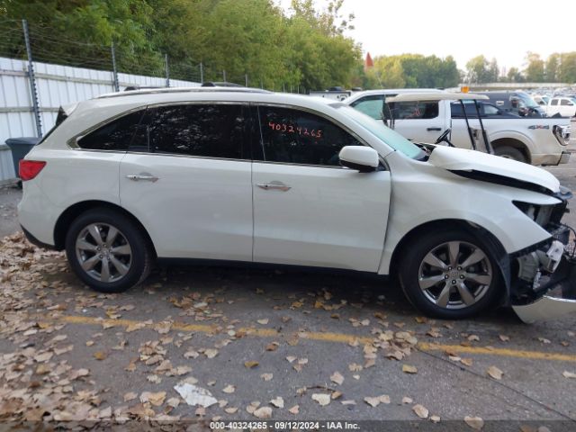 5FRYD4H98GB038653 Acura Mdx Advance   Entertainment Packages/advance Package
