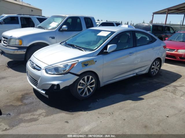 KMHCT4AE8HU327378 Hyundai Accent Value Edition