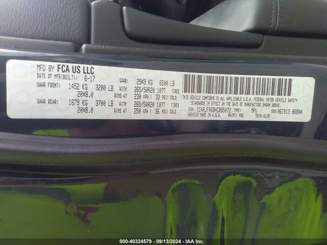 1C4RJFAG8HC895072 Jeep Grand Cherokee Altitude 4x4