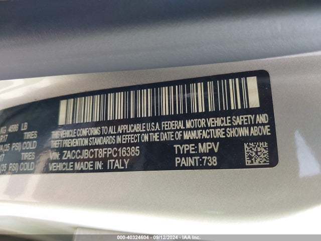 ZACCJBCT8FPC16385 Jeep Renegade Trailhawk