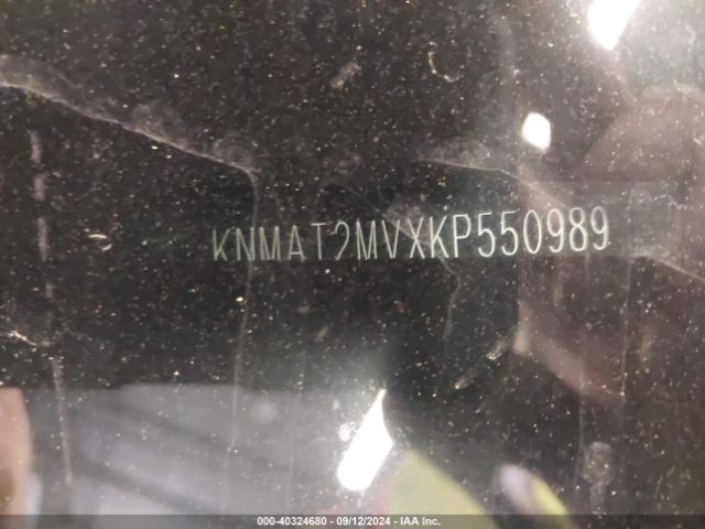 KNMAT2MVXKP550989 Nissan ROGUE S