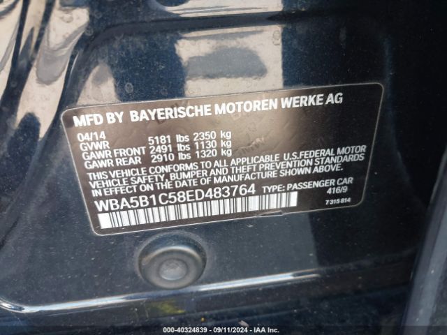 WBA5B1C58ED483764 BMW 535i