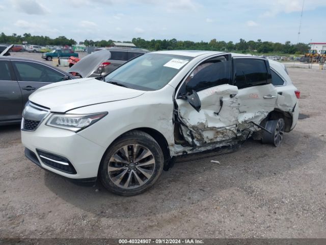 5FRYD3H44FB007591 Acura Mdx Technology Package