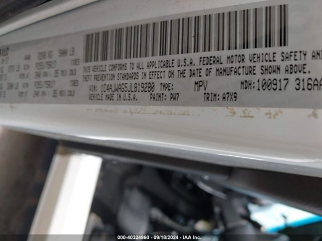 2018 JEEP WRANGLER JK 1C4AJWAG5JL819280 Photo 8