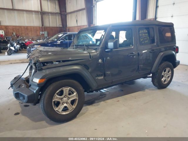 1C4HJXDN3MW762420 Jeep Wrangler Unlimited Sport S 4x4