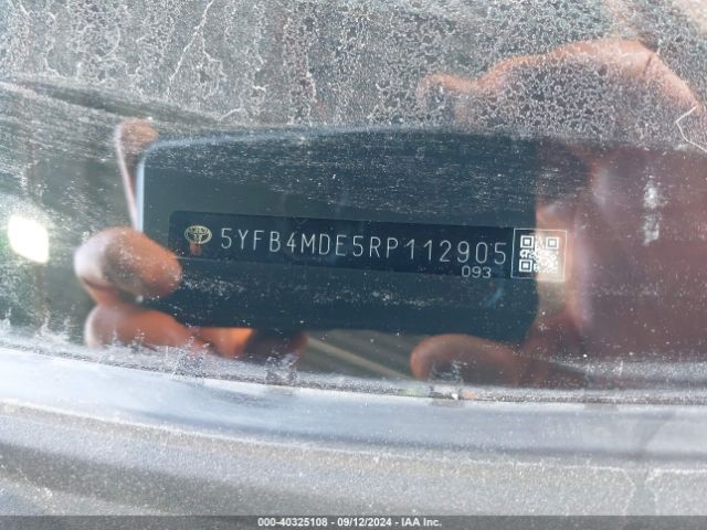 2024 TOYOTA COROLLA 5YFB4MDE5RP112905 Photo 8