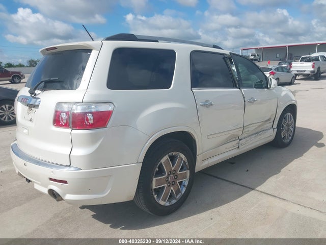 Aukcja sprzedaży 2012 Gmc Acadia Denali, vin: 1GKKRTED1CJ223761, numer aukcji: 40325230
