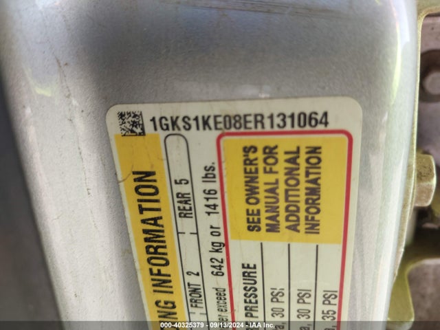1GKS1KE08ER131064 GMC Yukon Xl 1500 Slt