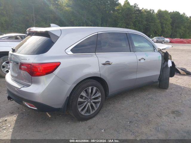5FRYD4H4XGB060321 Acura Mdx Technology   Acurawatch Plus Packages/technology Package