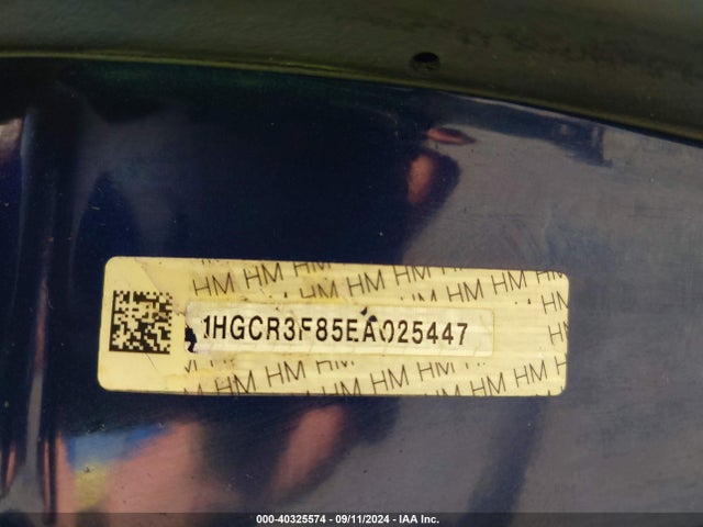 Honda Accord Ex-l V-6 2014 1HGCR3F85EA025447 Image 9