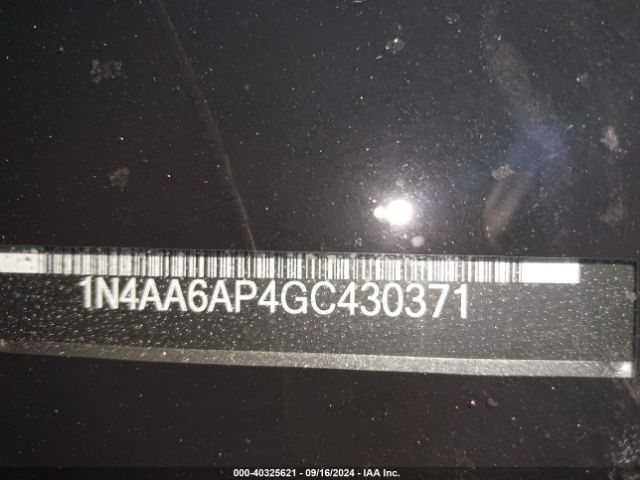 1N4AA6AP4GC430371 Nissan Maxima 3.5 Sl