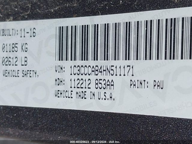 1C3CCCAB4HN511171 Chrysler 200 Limited Platinum