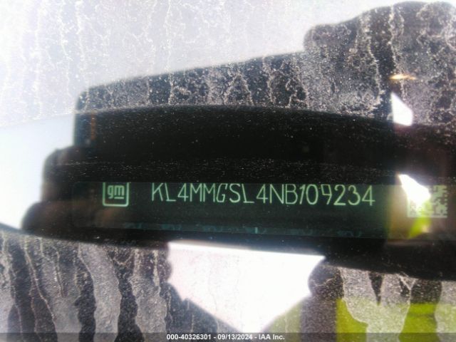 KL4MMGSL4NB109234 Buick Encore Gx Awd Essence