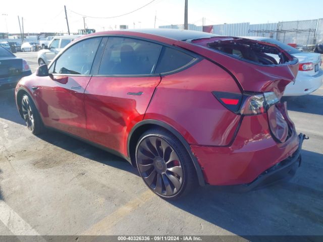 7SAYGDEF3NF403825 Tesla Model Y Performance Dual Motor All-wheel Drive