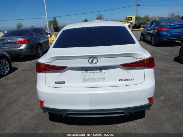 JTHBA1D28H5044767 Lexus IS 200T