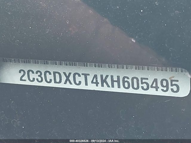 2C3CDXCT4KH605495 Dodge Charger R/t Rwd
