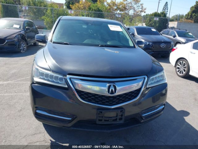 5FRYD3H63FB004795 Acura Mdx Technology Pkg W/entertainment Pkg