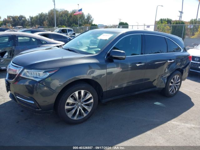 5FRYD3H63FB004795 Acura Mdx Technology Pkg W/entertainment Pkg
