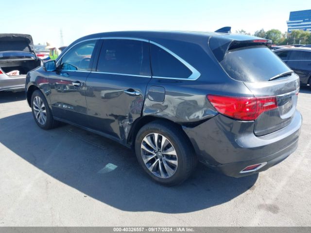 5FRYD3H63FB004795 Acura Mdx Technology Pkg W/entertainment Pkg