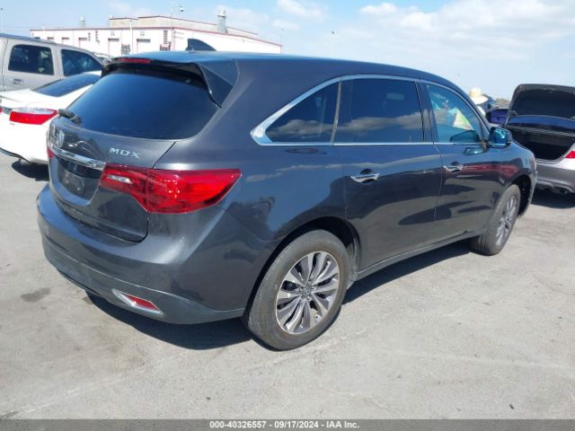 5FRYD3H63FB004795 Acura Mdx Technology Pkg W/entertainment Pkg