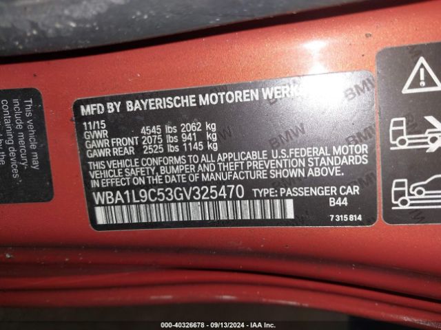 WBA1L9C53GV325470 BMW 228i Xdrive