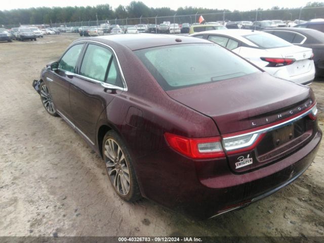 1LN6L9SK5H5600463 Lincoln Continental Select