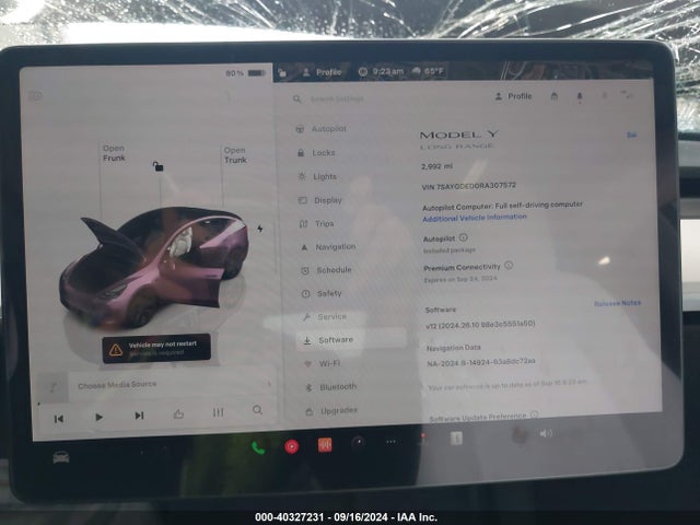2024 TESLA MODEL Y 7SAYGDED0RA307572 Photo 6