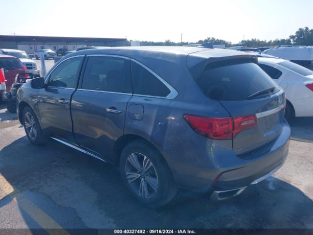 5J8YD3H39LL017374 Acura Mdx Standard