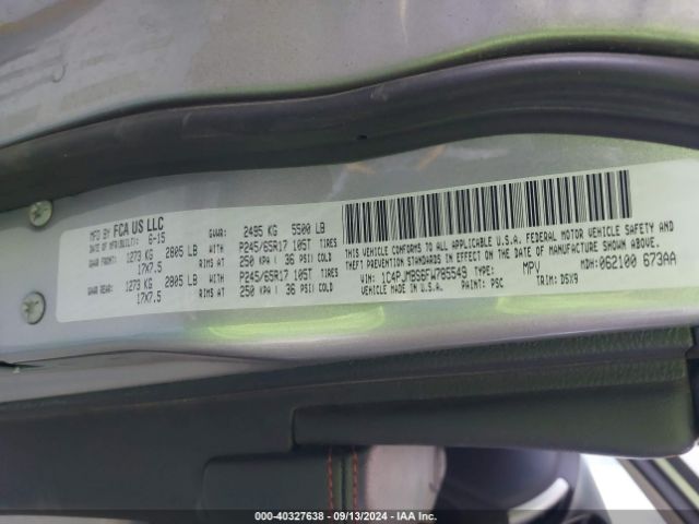 1C4PJMBS6FW785549 Jeep Cherokee Trailhawk