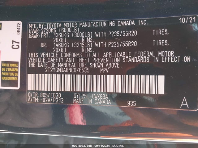 2T2YGMDA8NC076535 Lexus Rx 450h F Sport Handling