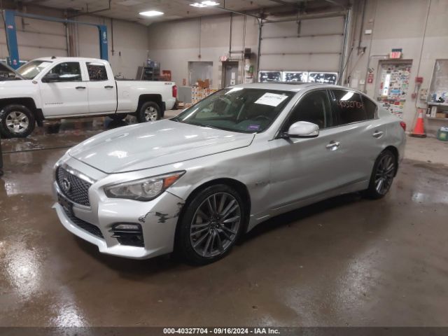 JN1FV7ARXGM450942 Infiniti Q50 3.0t Red Sport 400