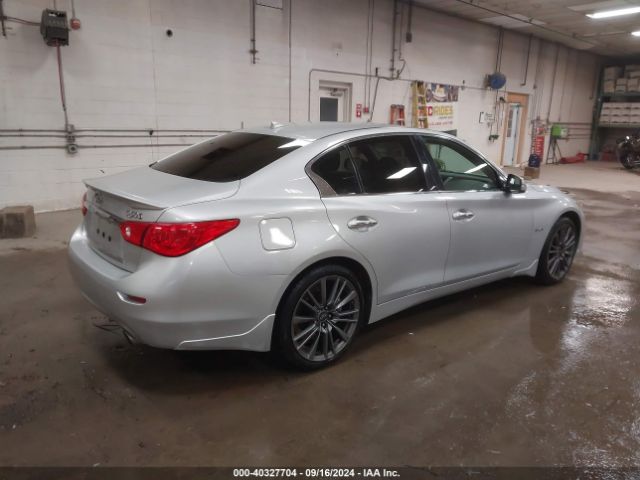 JN1FV7ARXGM450942 Infiniti Q50 3.0t Red Sport 400