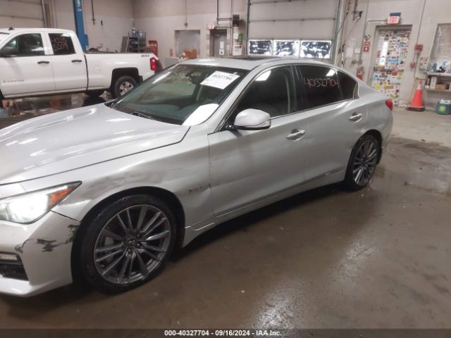 JN1FV7ARXGM450942 Infiniti Q50 3.0t Red Sport 400