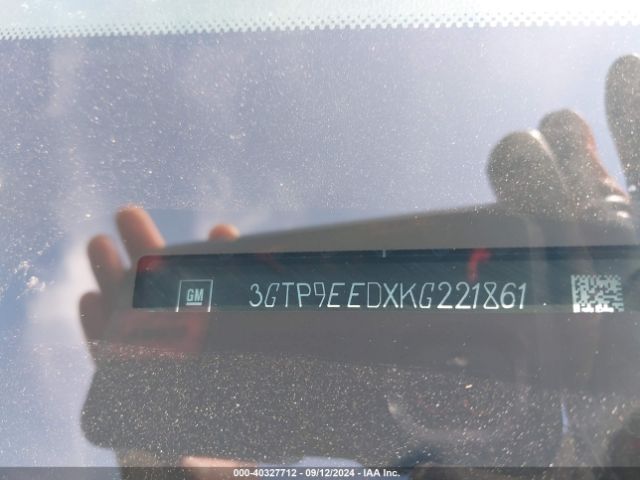 3GTP9EEDXKG221861 GMC Sierra 1500 At4
