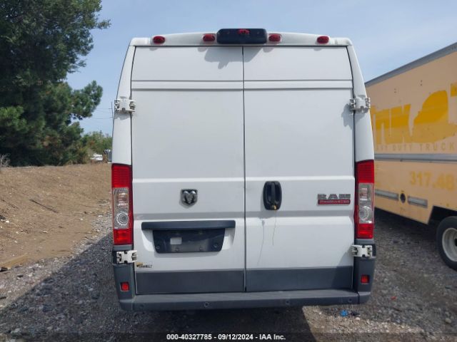 3C6URVJG6JE118344 RAM Promaster 3500 Cargo Van High Roof 159 Wb Ext