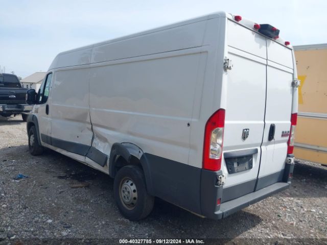 3C6URVJG6JE118344 RAM Promaster 3500 Cargo Van High Roof 159 Wb Ext