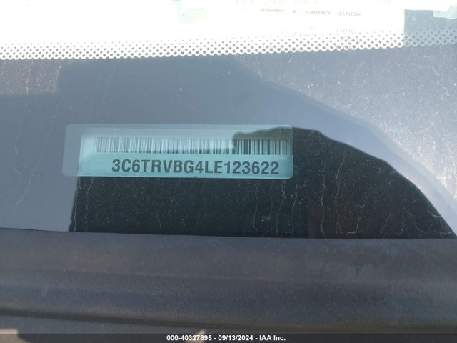 3C6TRVBG4LE123622 RAM Promaster 1500 High Roof 136 Wb