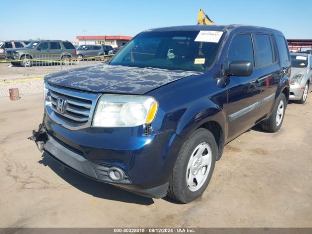 5FNYF4H28EB027065 Honda PILOT LX