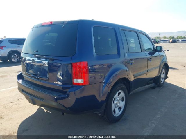 5FNYF4H28EB027065 Honda PILOT LX