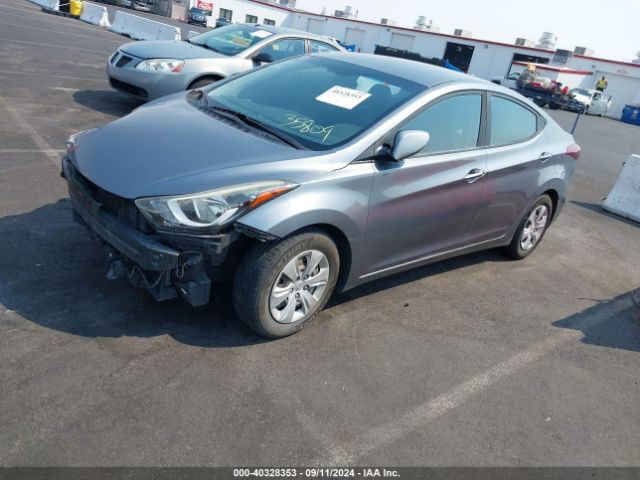 KMHDH4AE1GU607194 Hyundai ELANTRA SE