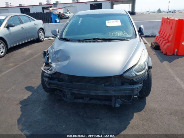 KMHDH4AE1GU607194 Hyundai ELANTRA SE