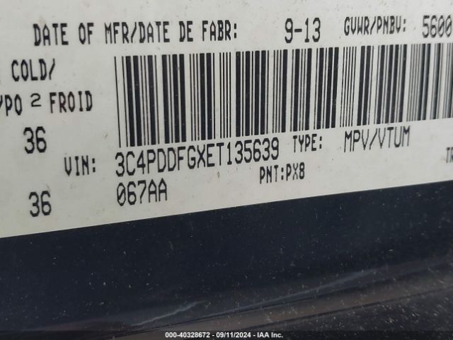 3C4PDDFGXET135639 Dodge Journey R/t