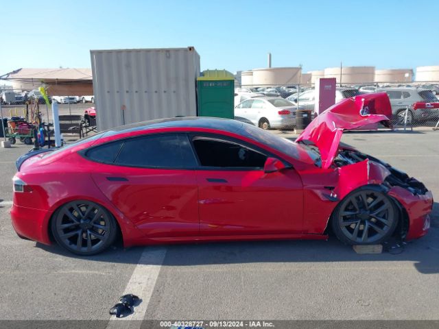 5YJSA1E61NF460253 Tesla Model S Plaid Tri Motor All-wheel Drive