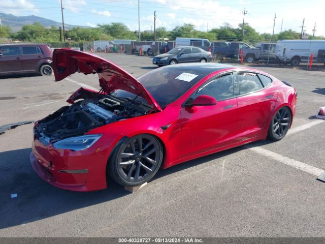 5YJSA1E61NF460253 Tesla Model S Plaid Tri Motor All-wheel Drive