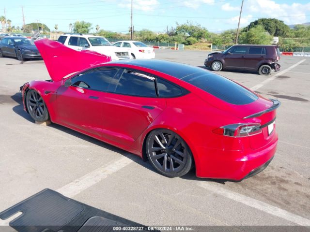 5YJSA1E61NF460253 Tesla Model S Plaid Tri Motor All-wheel Drive