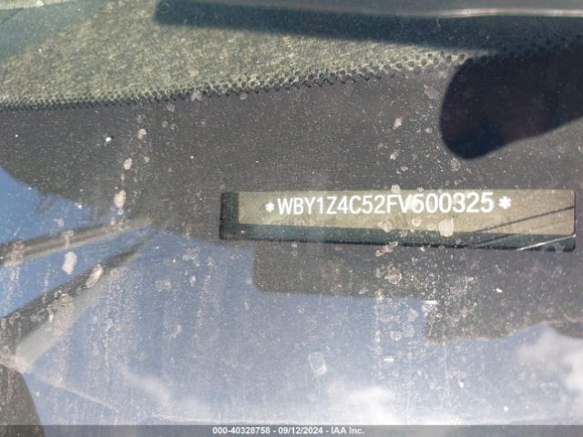 WBY1Z4C52FV500325 BMW I3 Base W/range Extender