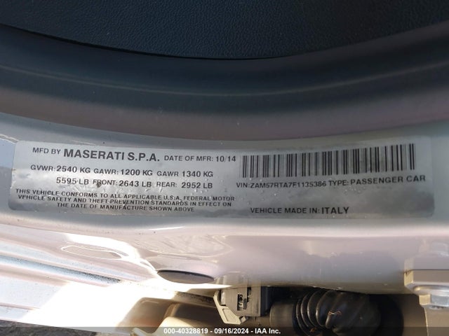 ZAM57RTA7F1135386 Maserati m156b
