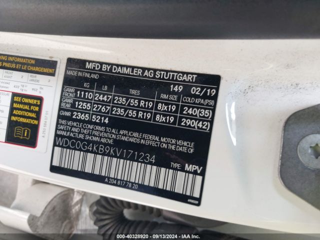 WDC0G4KB9KV171234 Mercedes-Benz Glc 300 4matic