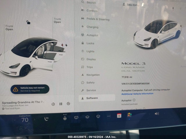 2021 TESLA MODEL 3 5YJ3E1EB5MF960596 Photo 6